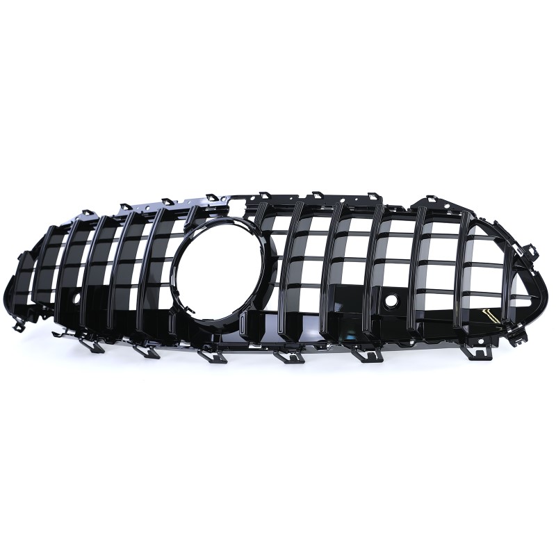 Grill passend voor Mercedes CLS C257 17-.. GT Look Glans Zwart