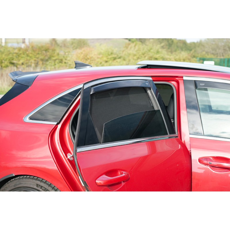 Set Car Shades (rear side doors)  Kia Cee'd (CD) 5 doors 2018- (2-pieces)