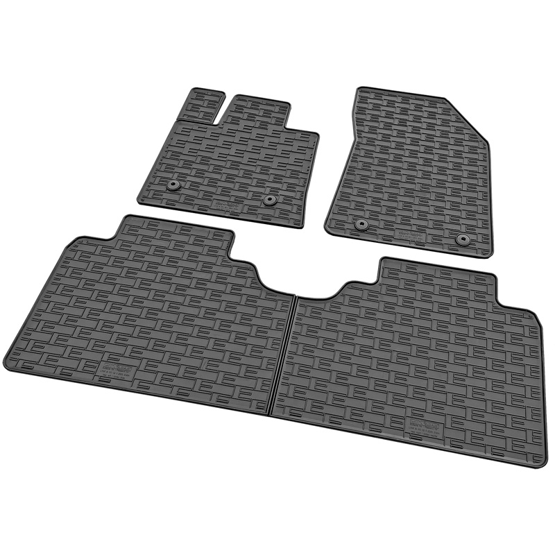 CIKCAR Rubber car mats set  Lynk & Co 02 2024- (3-pieces + fixing system)