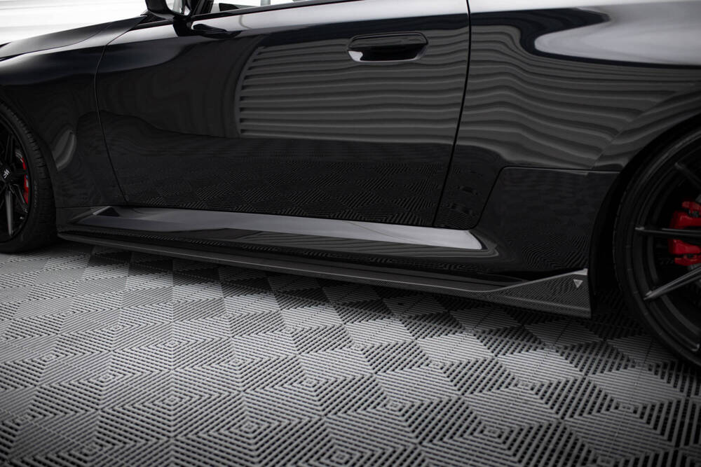 Zijskirts passend voor BMW M2 G87 Maxton Carbon