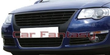 Grill without logo VW Passat 3C 05- black