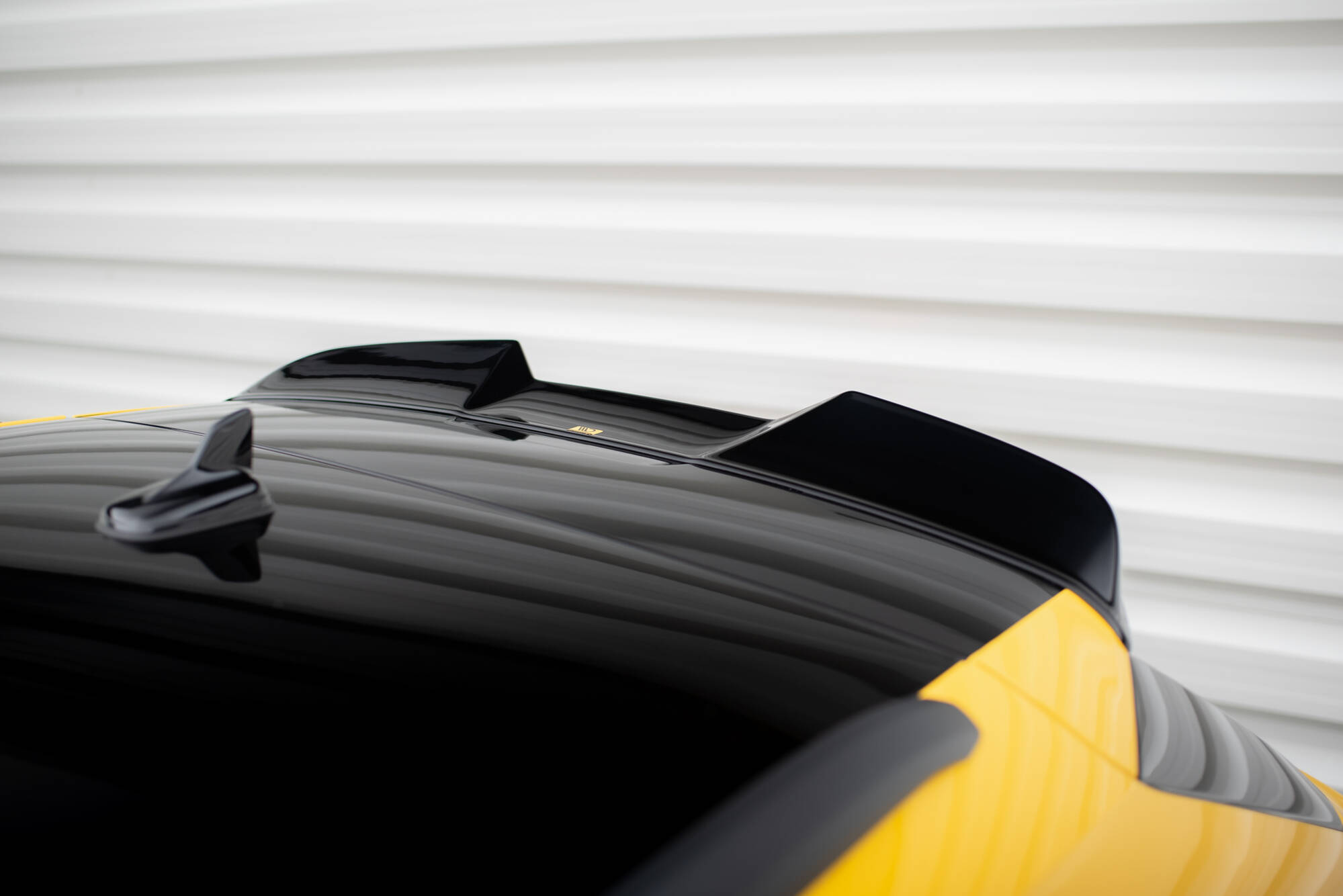 Spoiler passend voor Audi RS3 / S3 / A3 S-Line 8Y Maxton Glans Zwart