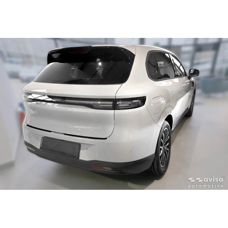Avisa Stainless Steel Rear Bumper Protector  Leapmotor B10 2025- - Matt Black - 2-pieces