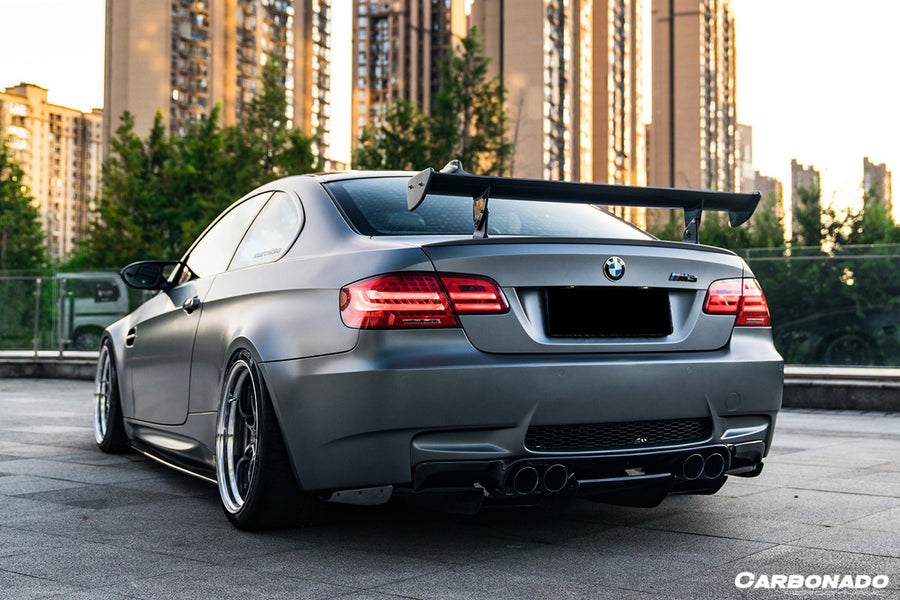 Achterklep Spoiler passend voor BMW M3 E92/E93 & BMW 1M E82 E88 RZ Style Carbon Fiber