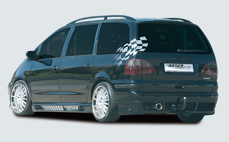 Sideskirts Ford Galaxy with 2 schacht and 2 uitsnedes Rieger