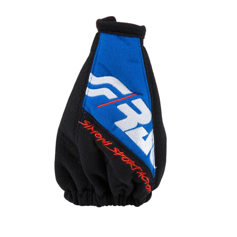 Simoni Racing Gear Stick Gaiter Cut - 150x150mm/Ø190mm - Black/Blue