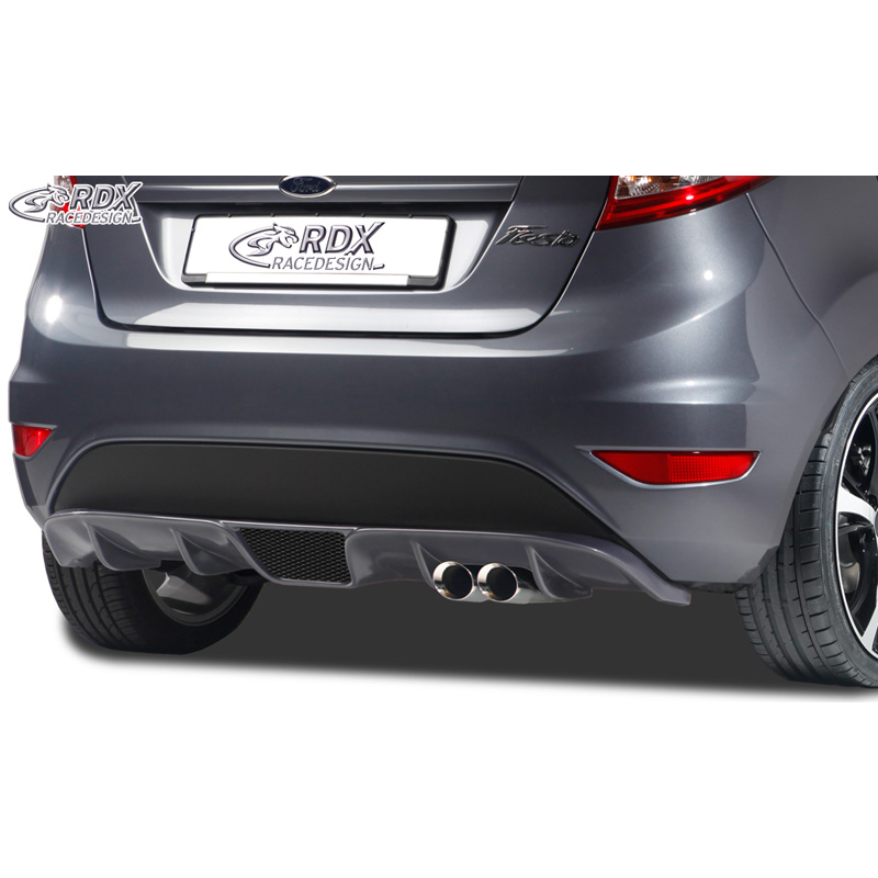Rear bumper skirt 'Diffuser'  Ford Fiesta VII 2008-2012 & 2012- (PUR)