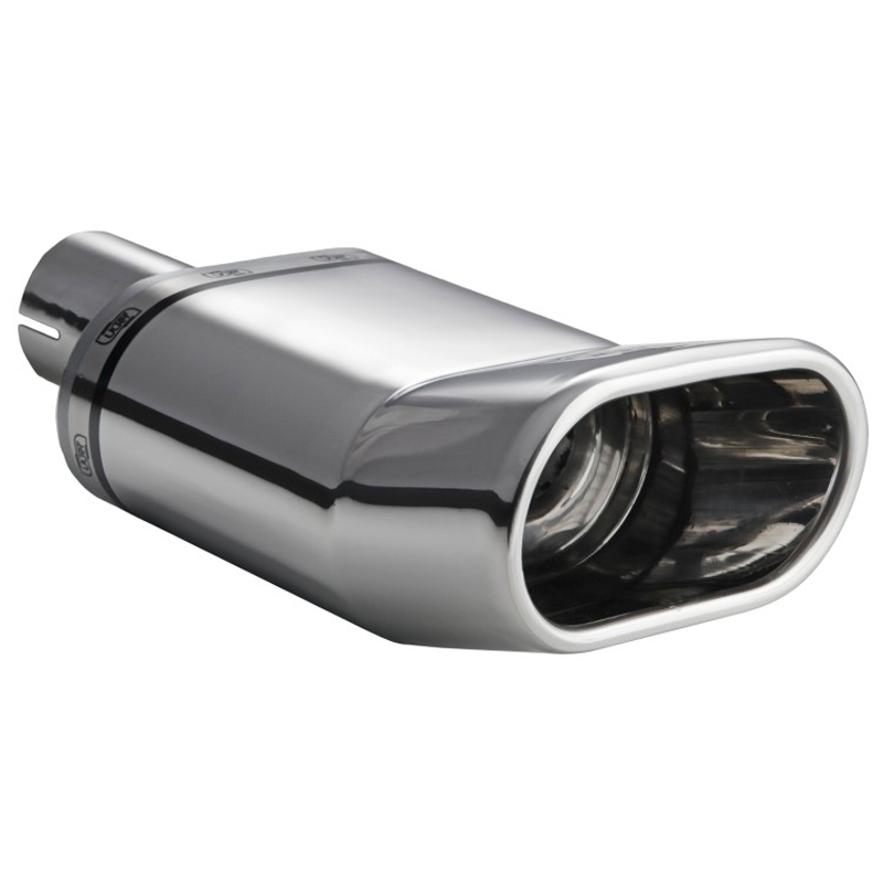 Ulter Sport Exhaust finisher - Oval DTM 145x75mm - Length 200mm - Installation ->50mm - Inox