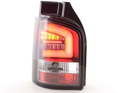 Tail Lights VW T5 Tube LED 03-10 Black