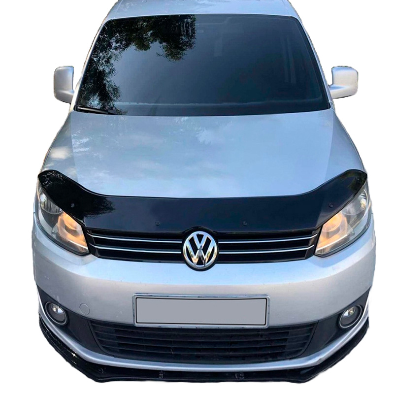 Bonnet Protector  Volkswagen Caddy MK3 Facelift 2010-2015 - Gloss black