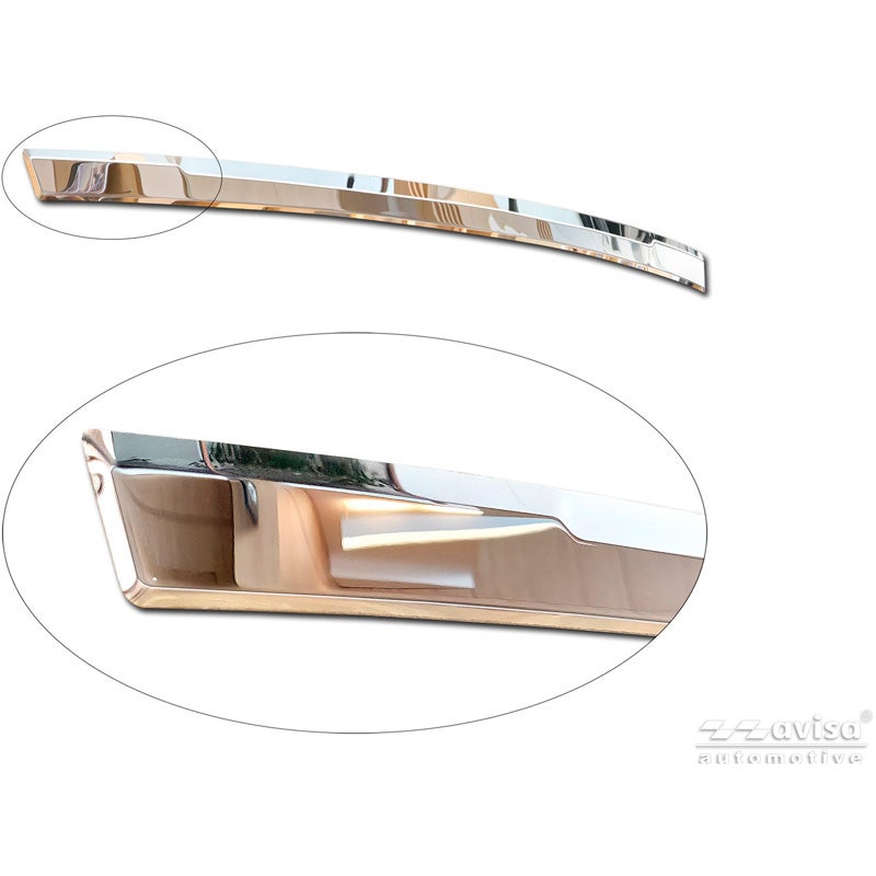 Avisa Chrome Stainless Steel Trunk Tailgate Trim Cover  Kia XCeed (CD) 2019-2022 & Facelift 2022-