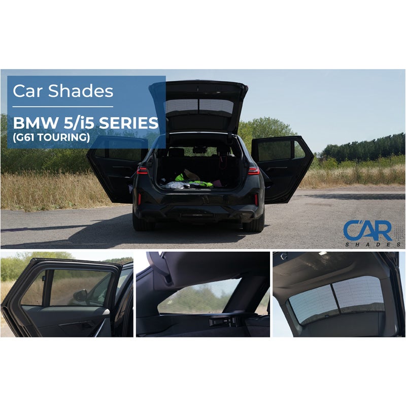 Set Car Shades  BMW 5-Series G61 Touring 2024- incl. i5 (8-pieces)