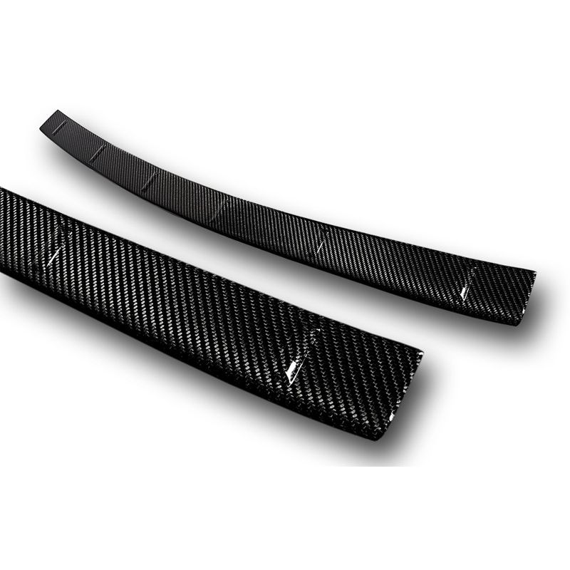 Real 3D Carbon Rear bumper protector  Mercedes GLE II (W167) 2019-2023 incl. 53 AMG 'Ribs'