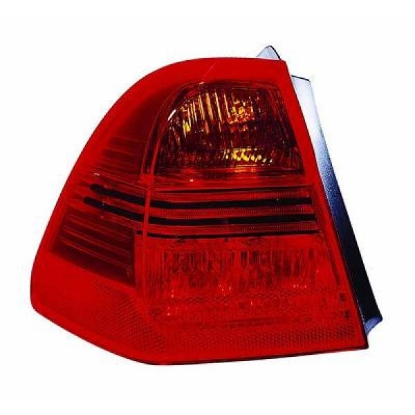 Achterlicht links E91, 05-08 ROOD/ORANJE/BUITENZIJDE