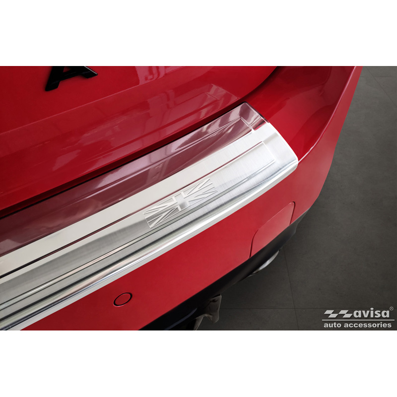 Stainless Steel Rear bumper protector  Mini Countrymann F60 FL 2020-2023 'British Flag'