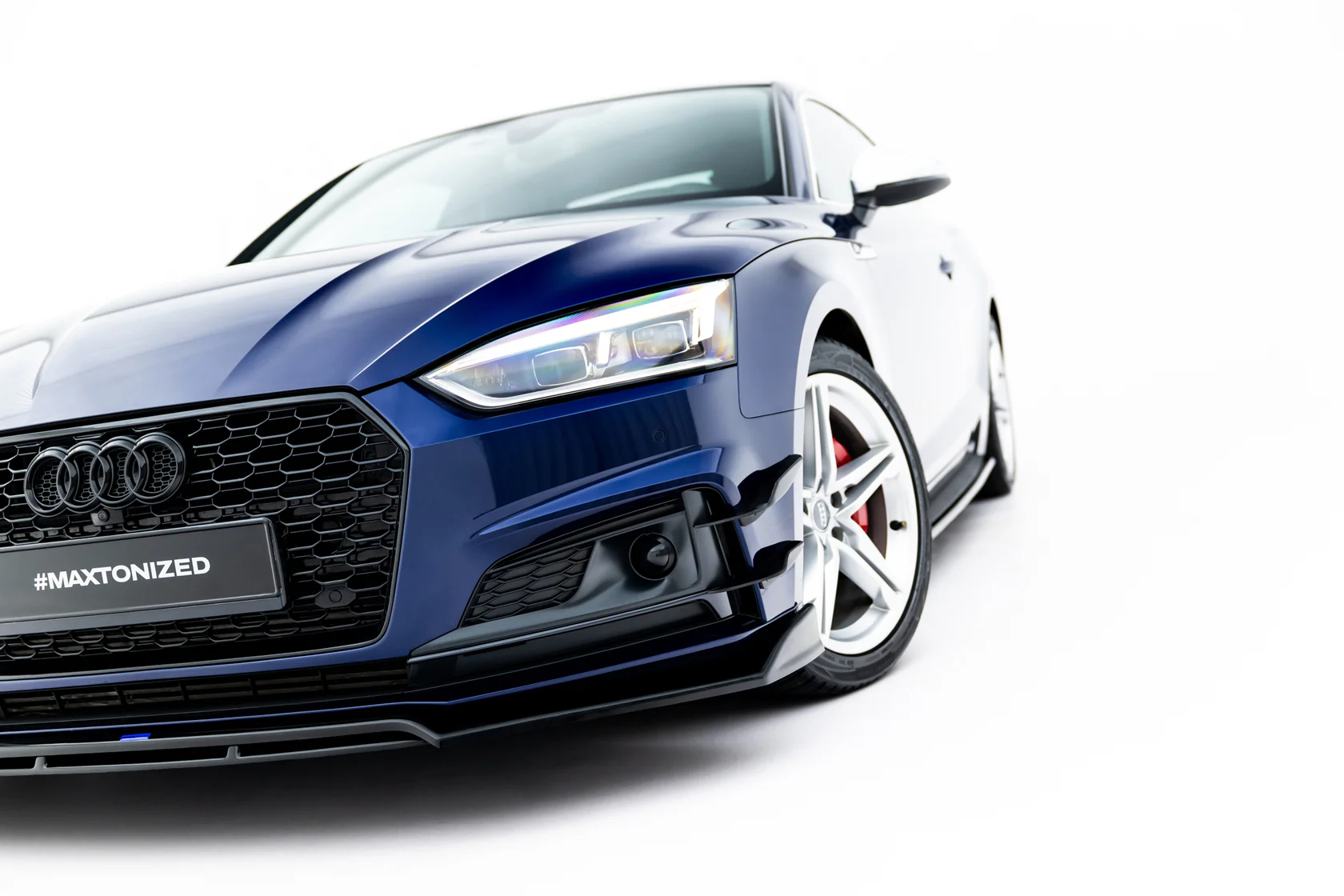 Voorspoiler passend voor Audi S5 / A5 S-Line Coupe F5