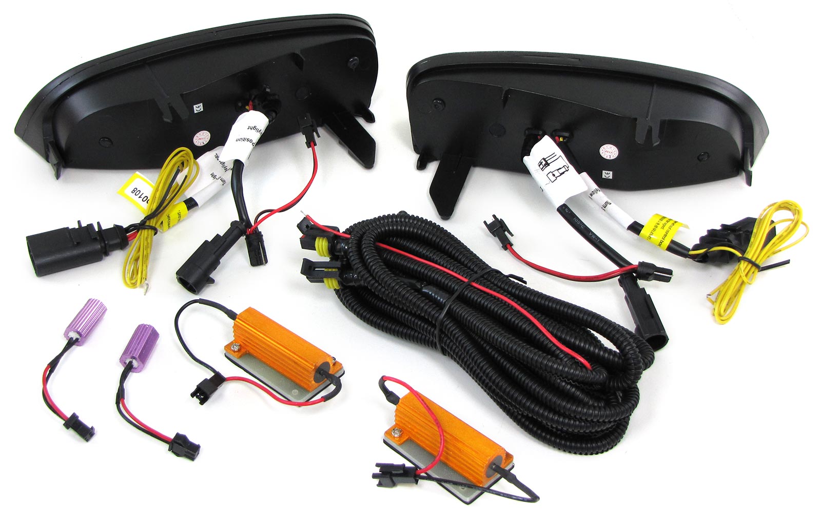 Turn signals DRL Porsche Cayenne 06-10 LED smoke