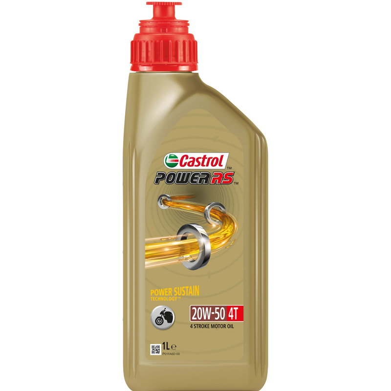 Castrol Oil Power RS 4T (4-stroke) 20W-50 1-litre