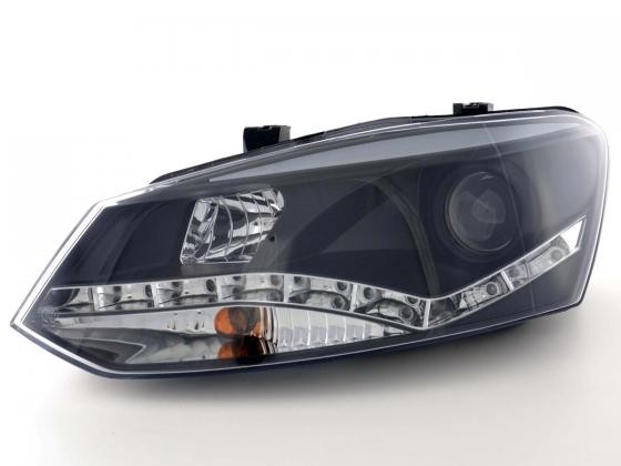 Headlights VW Polo 6R 10-.. Dlite Devil Eyes black