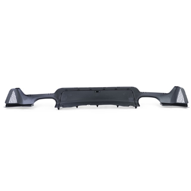 Diffuser passend voor BMW 4-serie F32 / F36 2013- Glans Zwart M-Pakket Duplex M4