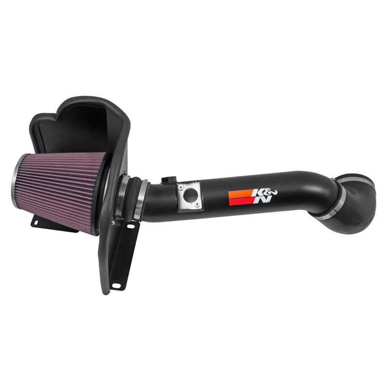 K&N High Performance Air Intake Kit  Chevrolet Silverado/GMC Sierra 2500 HD/3500 HD 6.0L V8 2014-2015 - Textured Black (77-3086KTK)