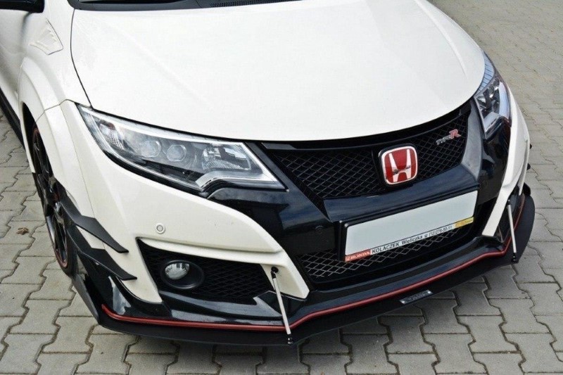 Voorspoiler Honda Civic IX Type R Racing V.2