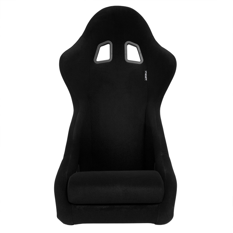 Sport seat 'K12 Wide' - Black - Non-reclinable back-rest - incl. slides