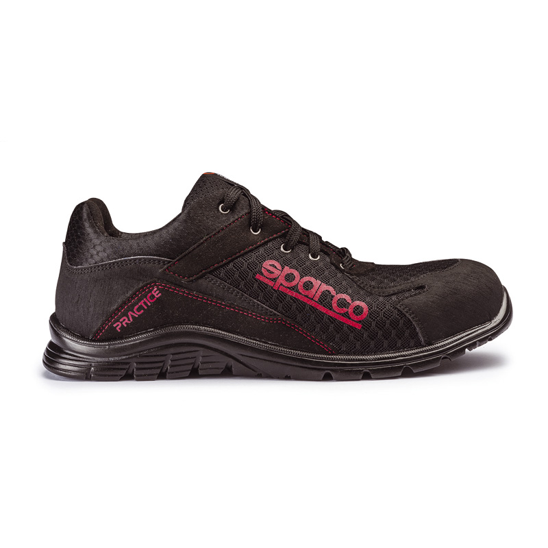 Sparco Lightweight Safety Shoes Practice S1P Nigel Black EU Size 40