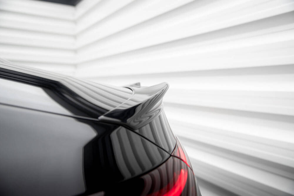 Spoiler passend voor Mercedes Benz CLA Coupe C118 Maxton Glans Zwart