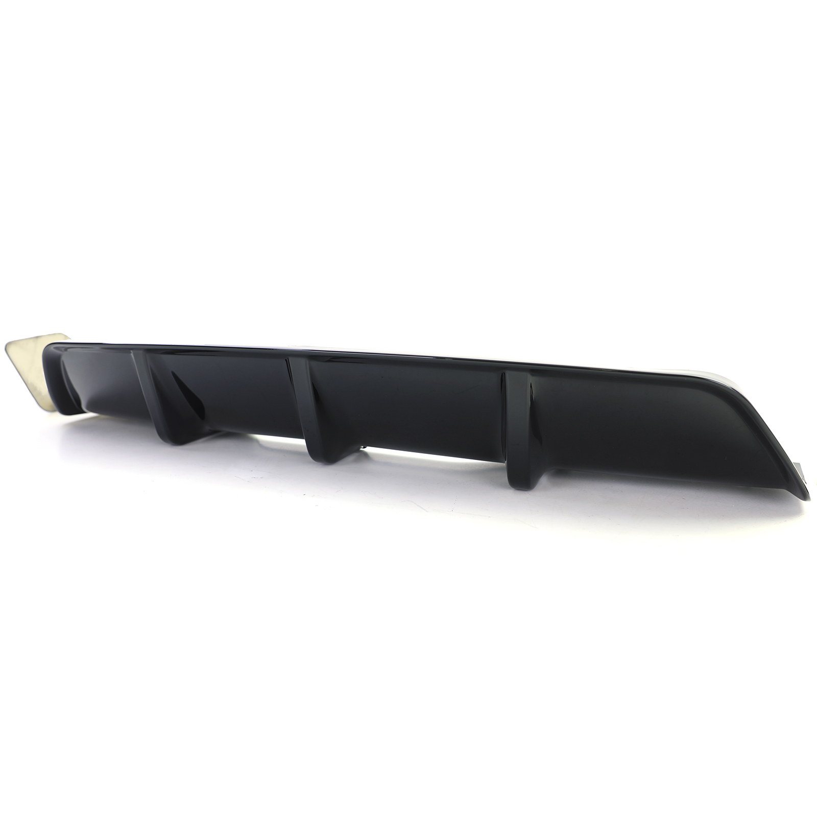 Diffuser passend voor BMW X6 F16 14-19 Performance Look Glans Zwart