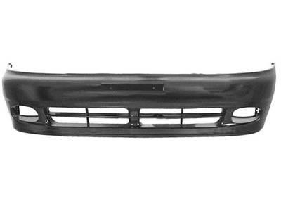 voorbumper, zwart Daewoo Lanos, 1997-2006