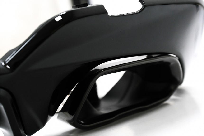 Diffuser passend voor BMW 3 Serie G20 / G21 / G28 340i Look Duplex incl Sierstukken