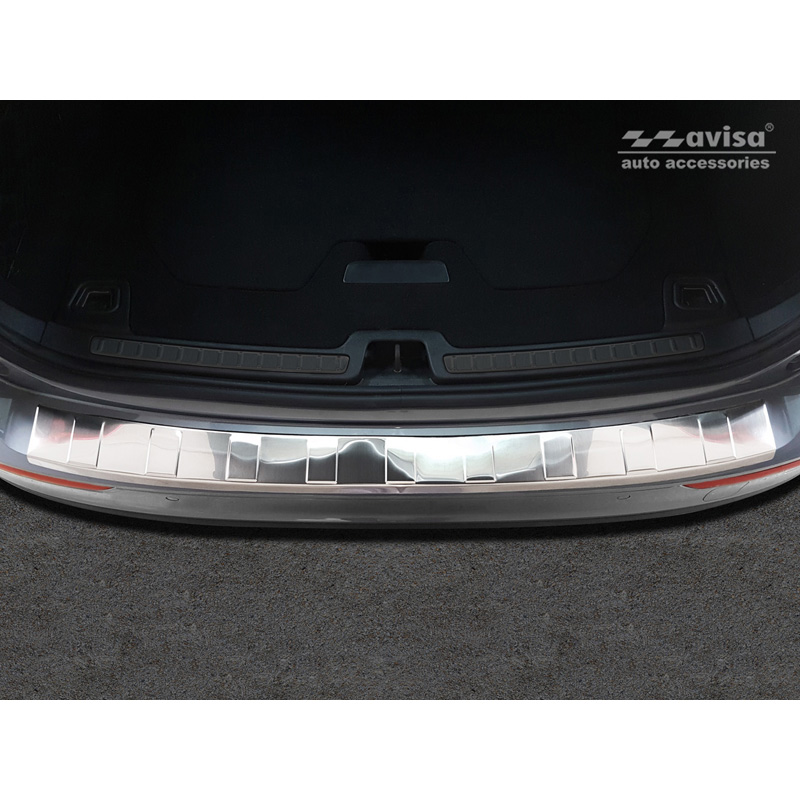 Stainless Steel Rear bumper protector  Volvo V60 II 2018- incl. Cross Country & R-Design