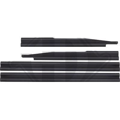 Zijskirts passend voor BMW E30 82-94 Zwart Limousine / Touring
