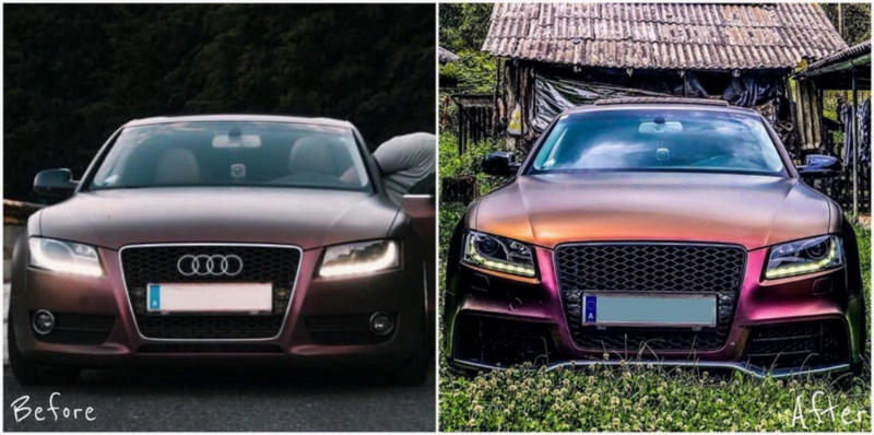 Front bumper Audi A5 8T Pre Facelift (2008-2011) RS5 Design