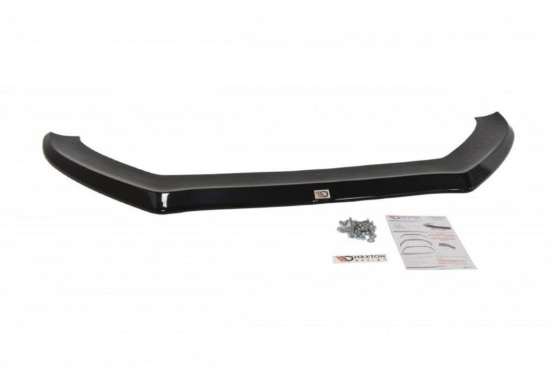 Voorspoiler passend voor Audi S5 / A5 S-Line 8T FL V.1 Glanzend Zwart