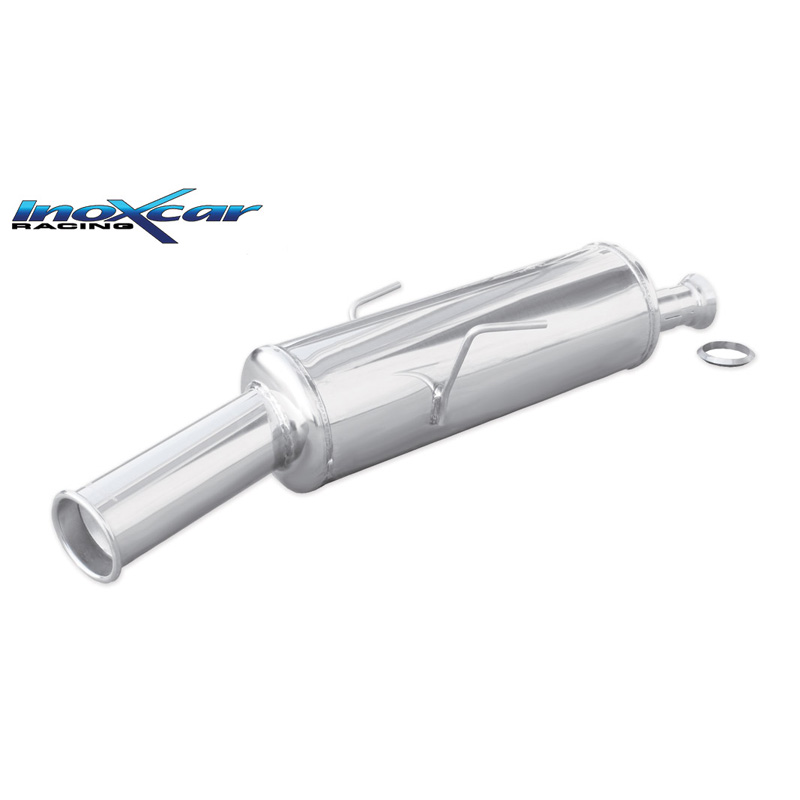 100% Inox Sport Exhaust  Peugeot 205 1.9 GTI 182hp 1984- 1x76mm Retro Style