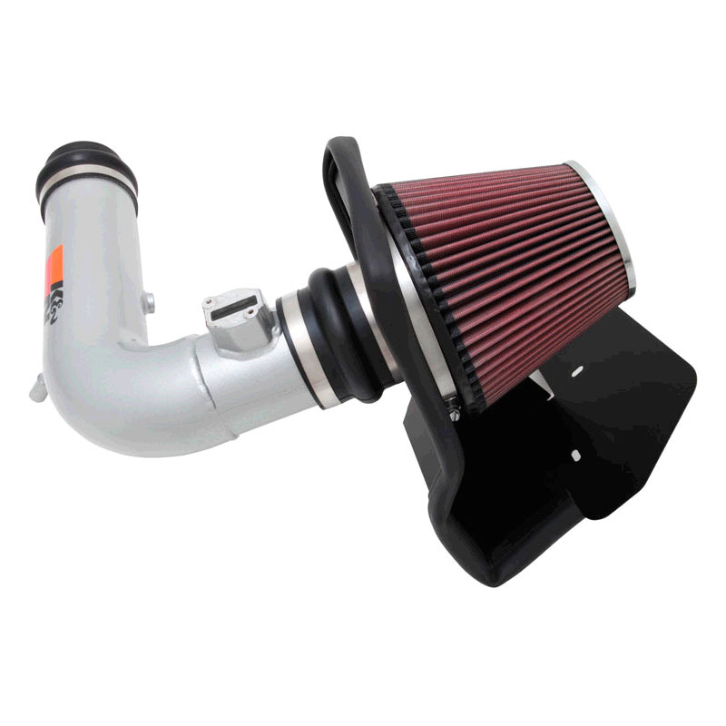 K&N High Performance Air Intake Kit  Ford Explorer 3.5L V6 excl. Turbo 2011-2019 - Silver (77-2575)
