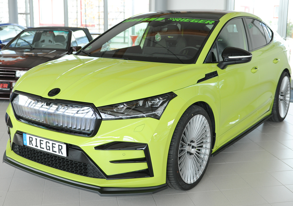 Voorspoiler passend voor Skoda Enyaq iV (NY): 10.20-01.2025